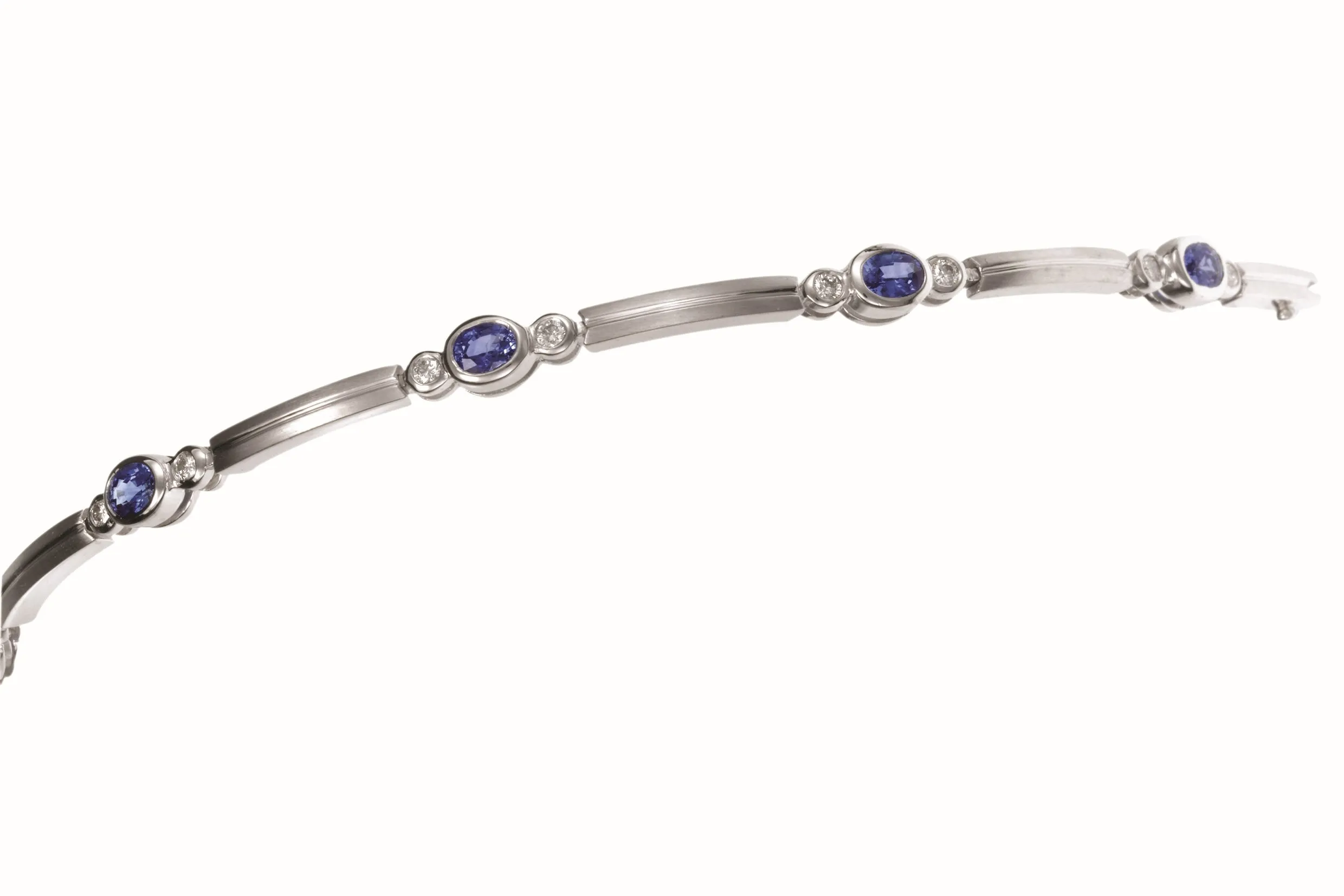 Sapphire & Diamond Bracelet