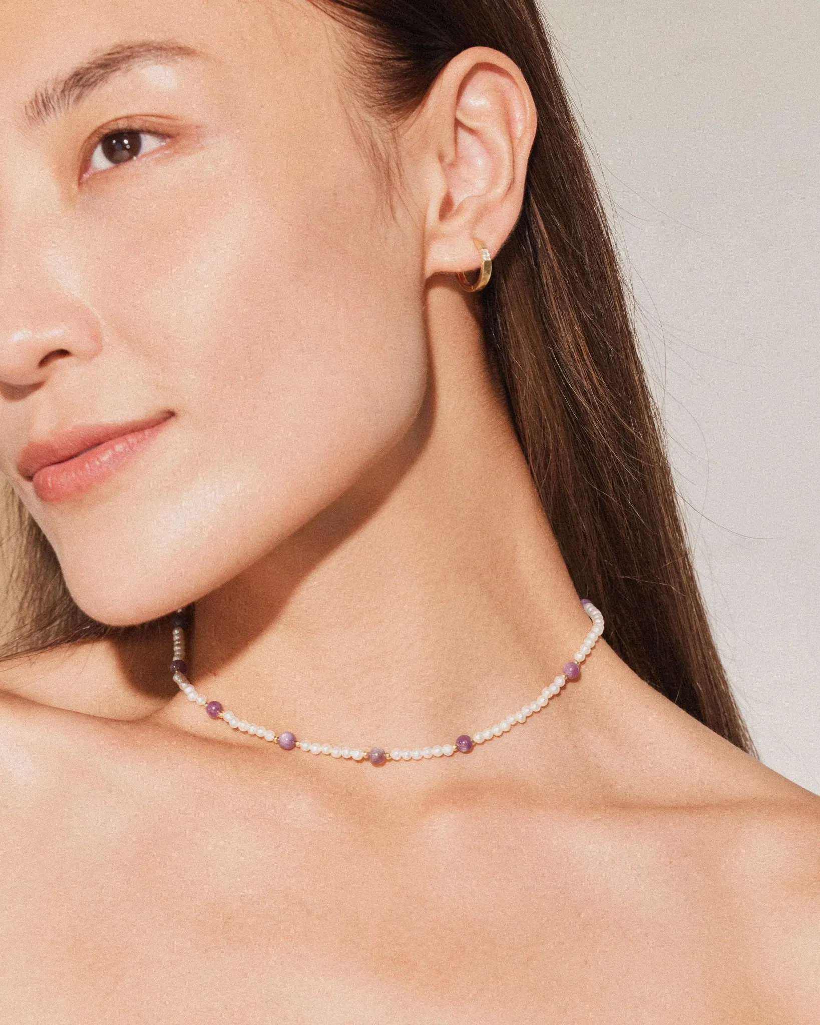 Scarlet Pearl Necklace
