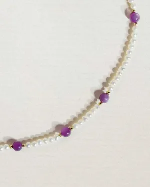 Scarlet Pearl Necklace