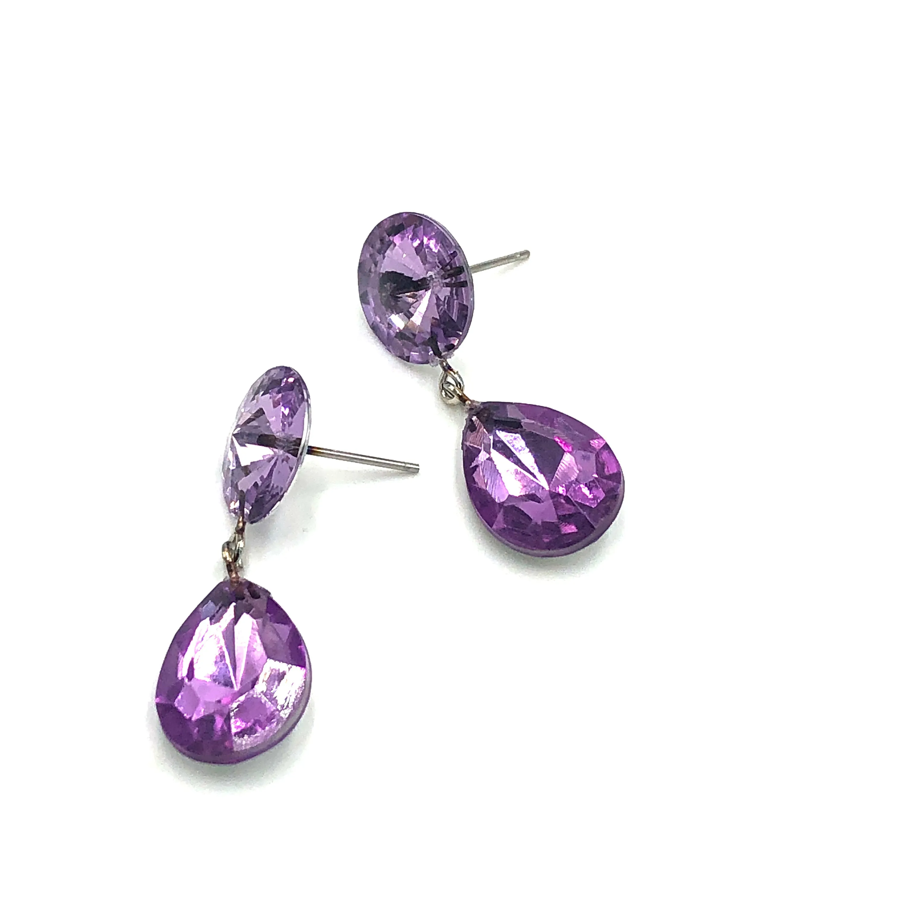 Shine On Little Pear Drop Earrings