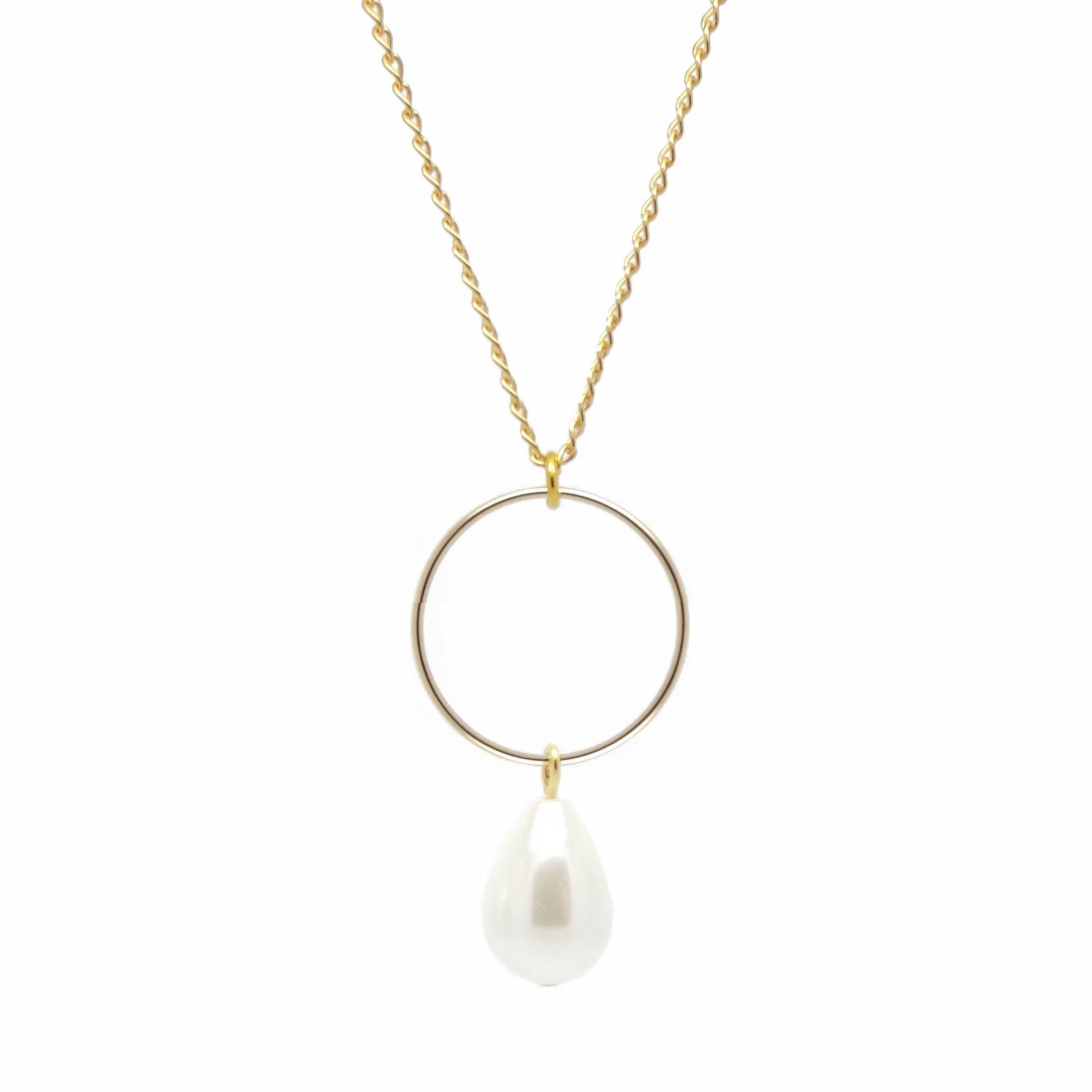 Signature Pearl Necklace - Gold