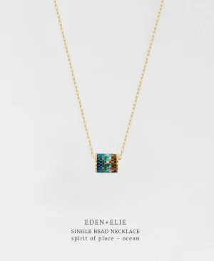 Single Bead Necklace - Spirit of Place Ocean
