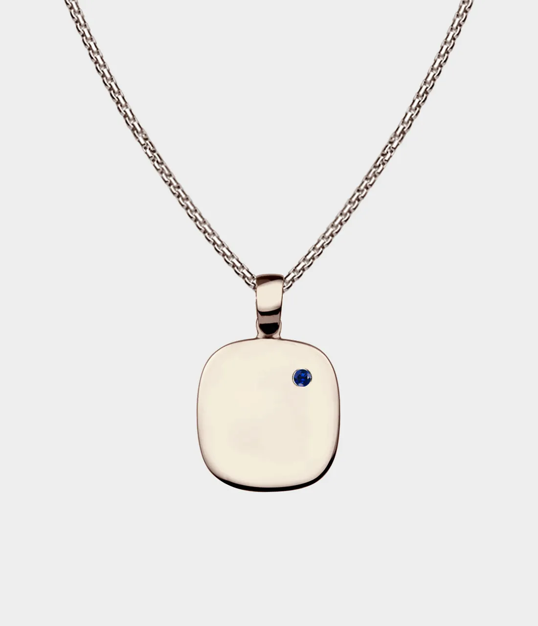Soho Square Pendant Necklace