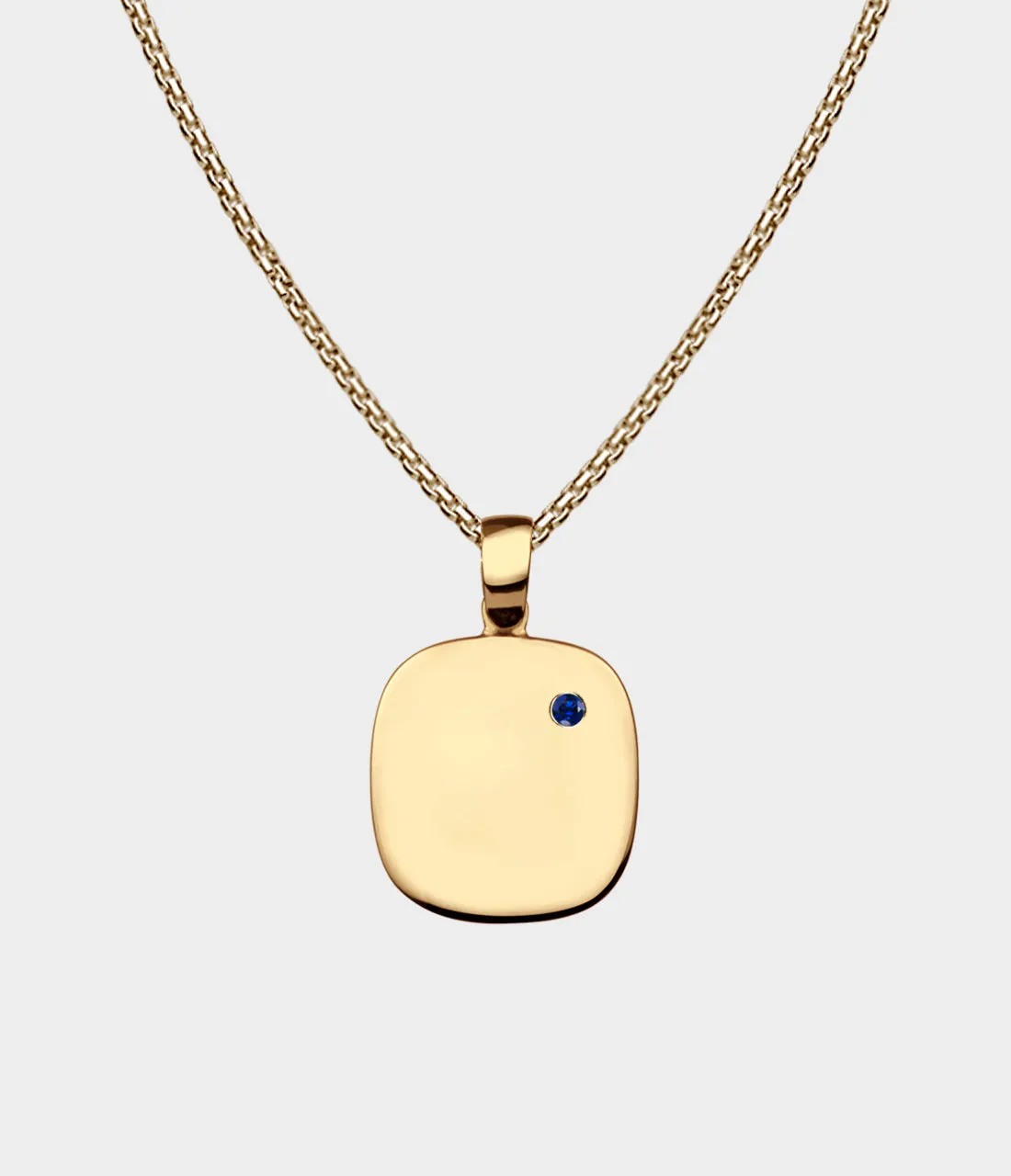 Soho Square Pendant Necklace