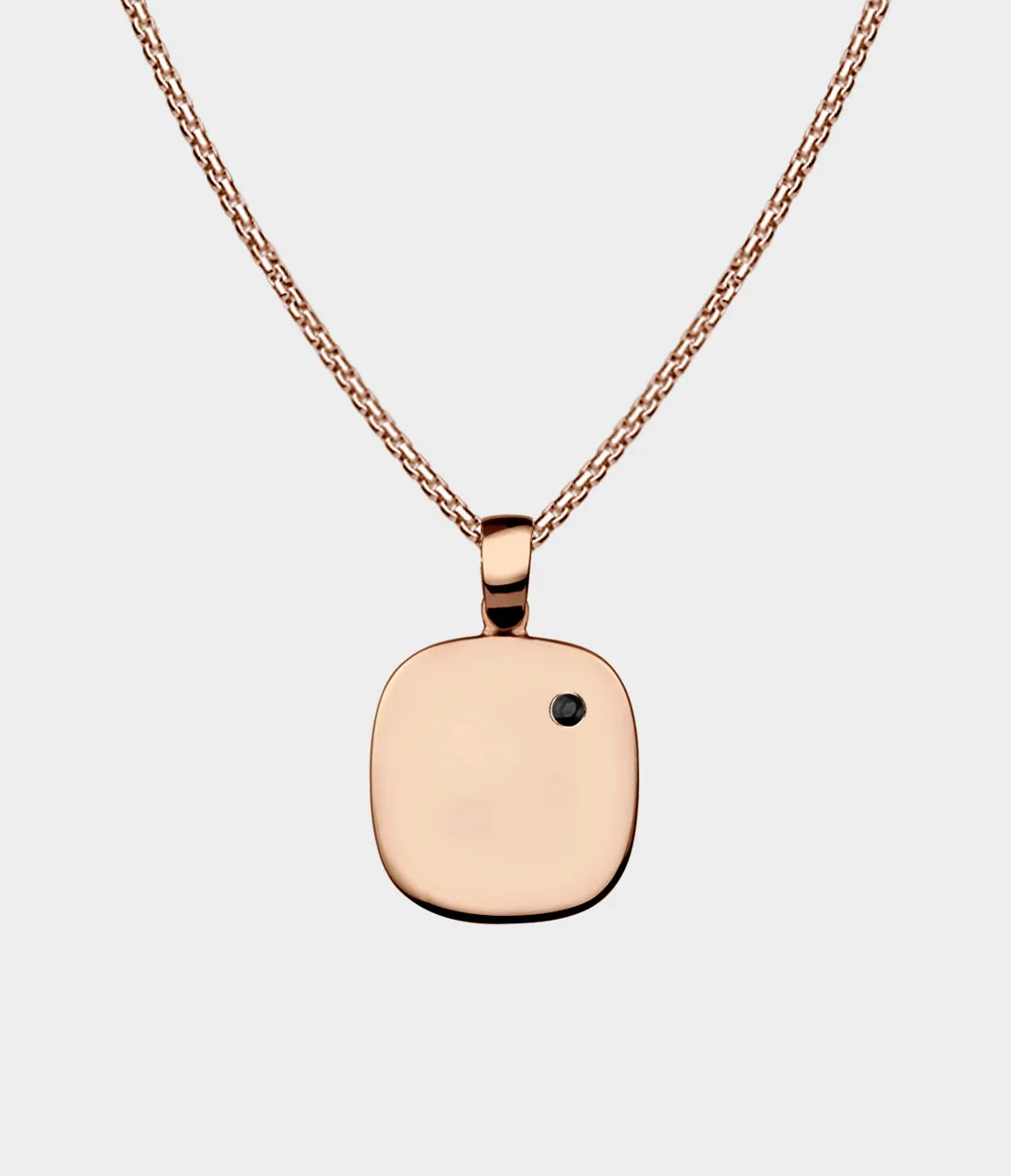 Soho Square Pendant Necklace