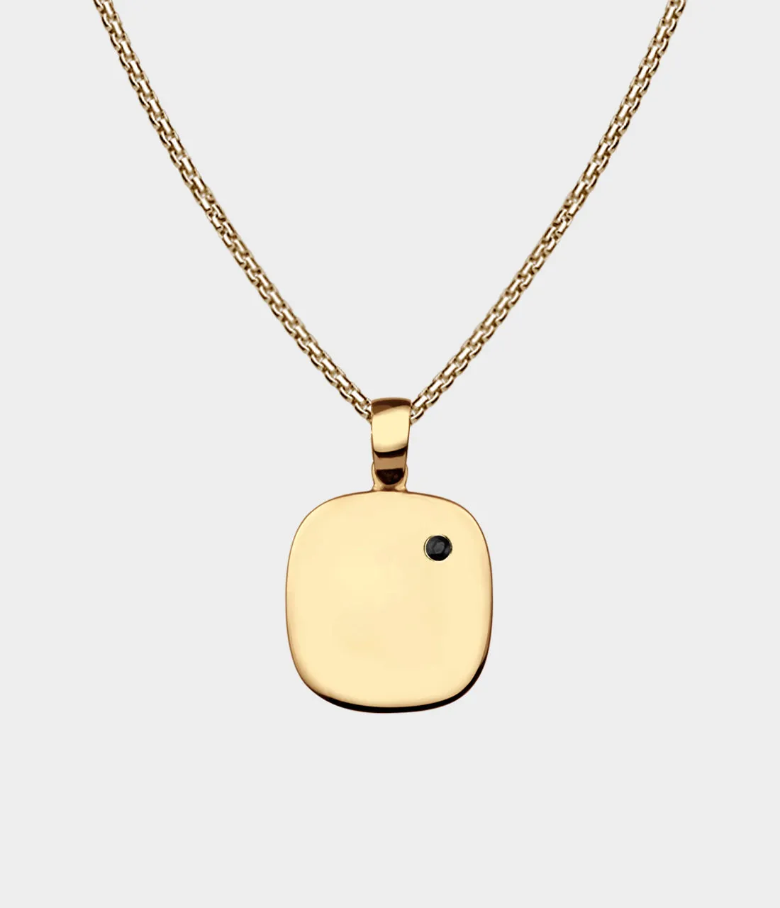 Soho Square Pendant Necklace
