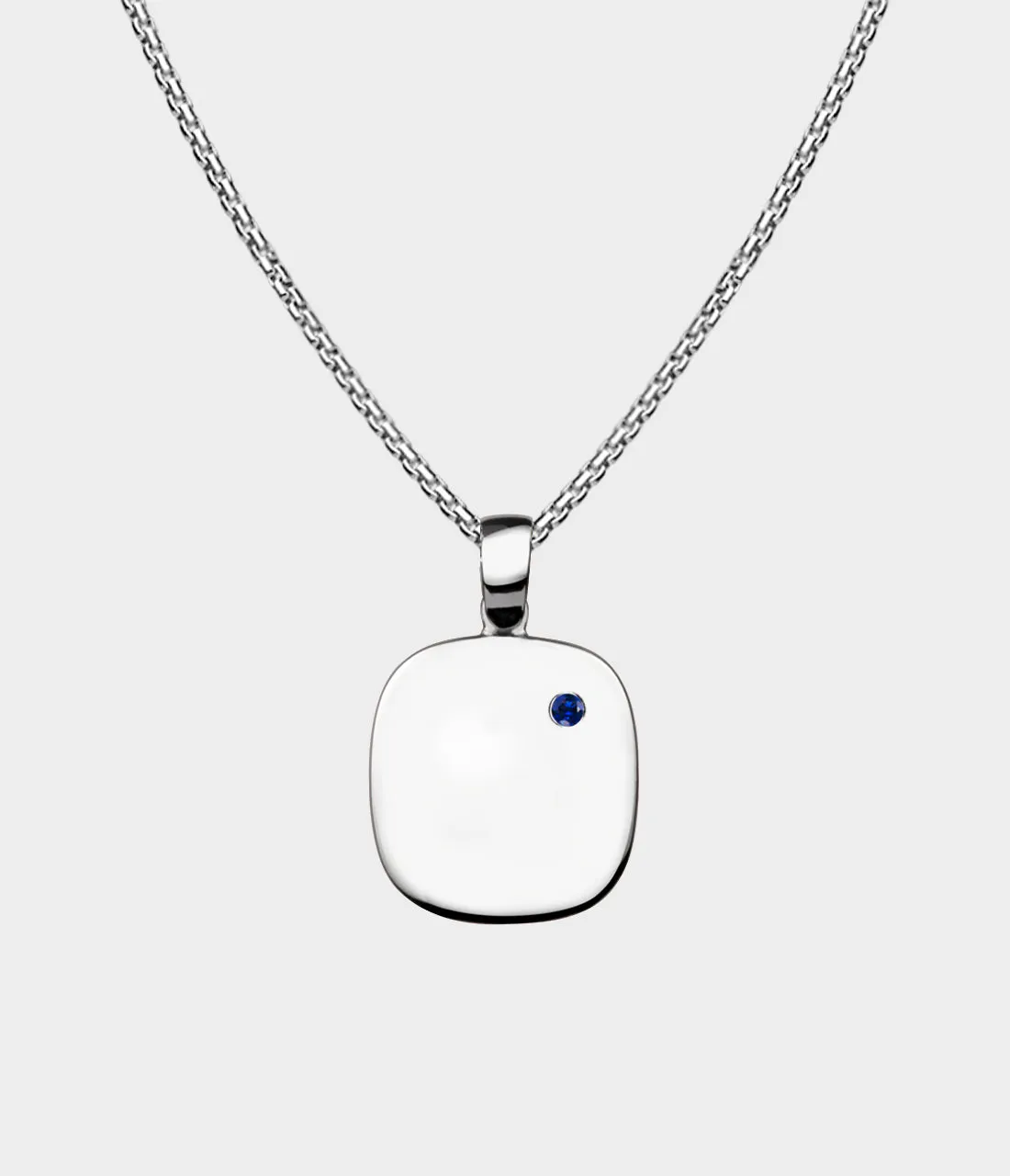 Soho Square Pendant Necklace