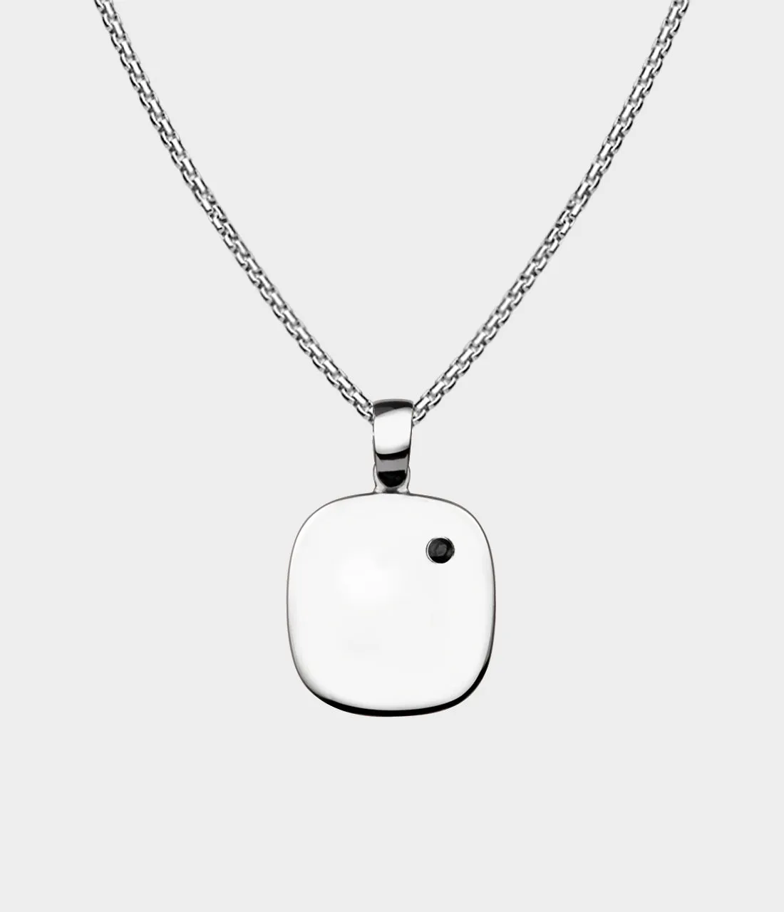 Soho Square Pendant Necklace