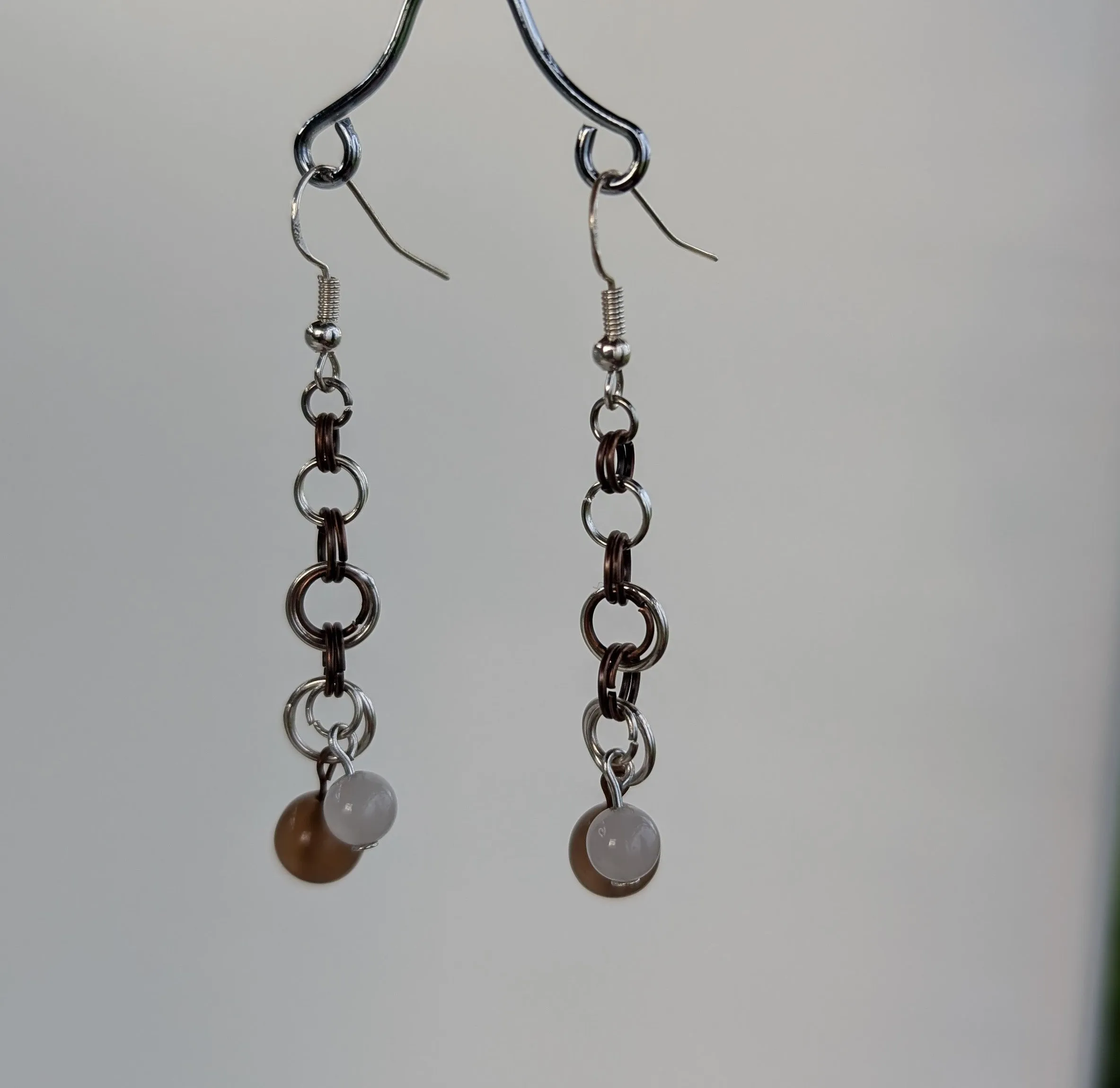 Sunstone & Moonstone - Earrings
