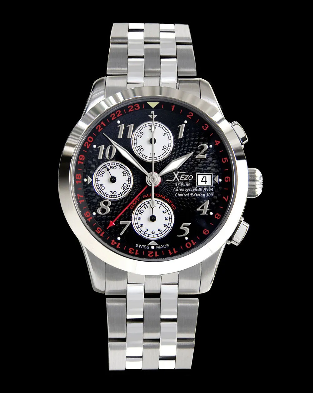 Tribune Chronograph GMT Valjoux 7754