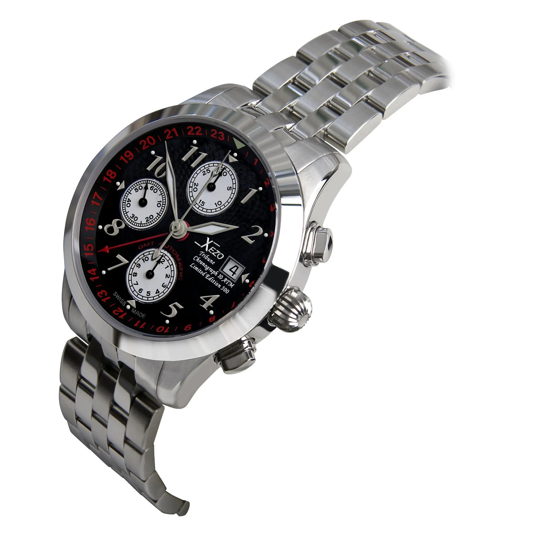 Tribune Chronograph GMT Valjoux 7754