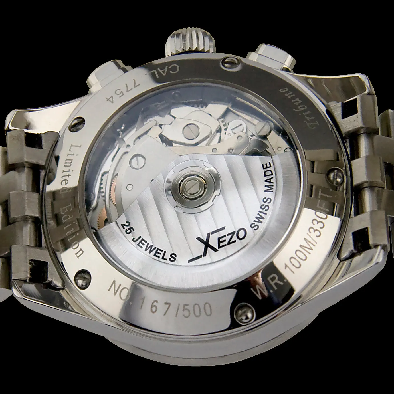 Tribune Chronograph GMT Valjoux 7754