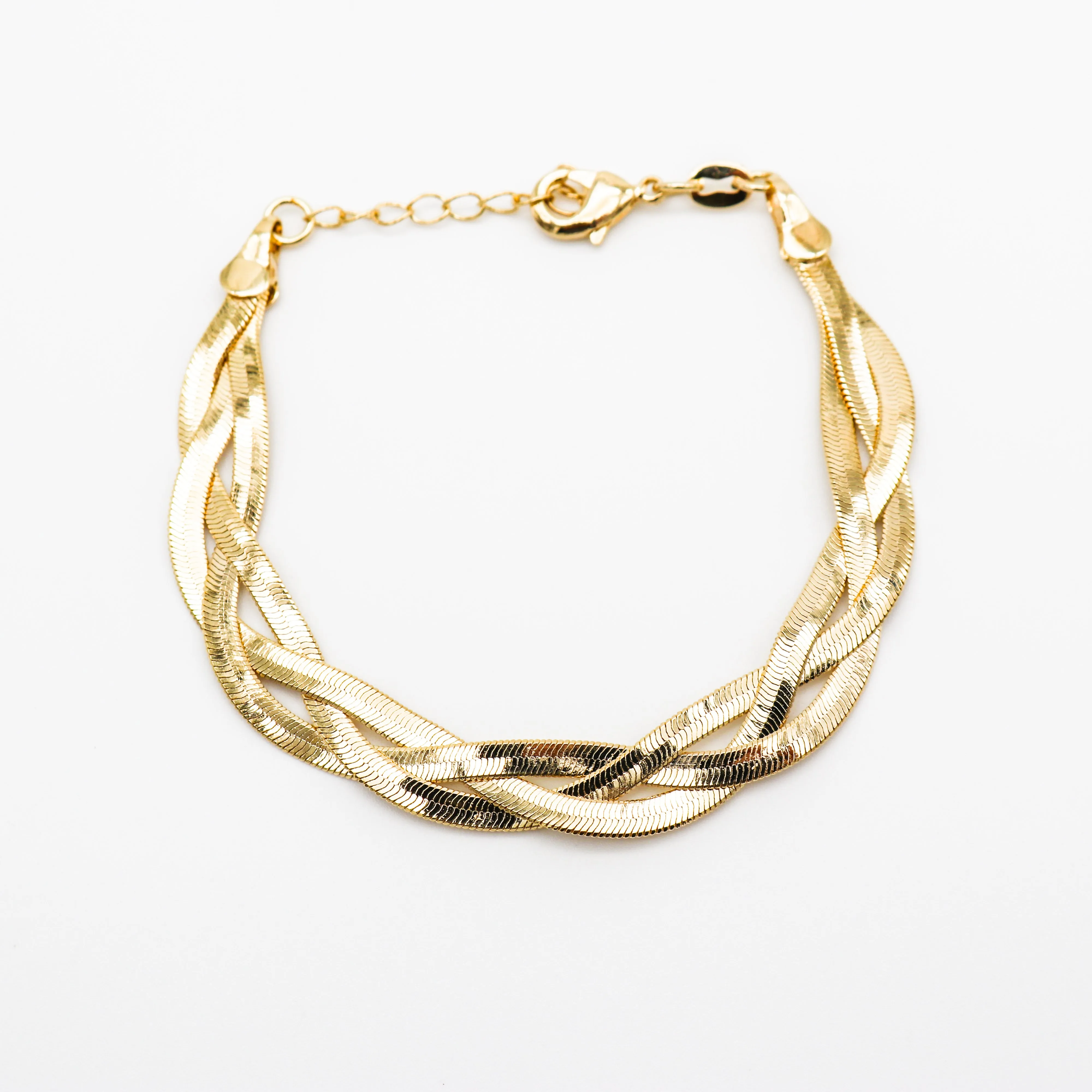 Triple Herringbone Bracelet