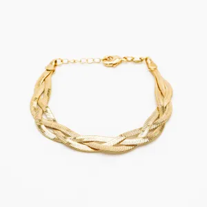 Triple Herringbone Bracelet