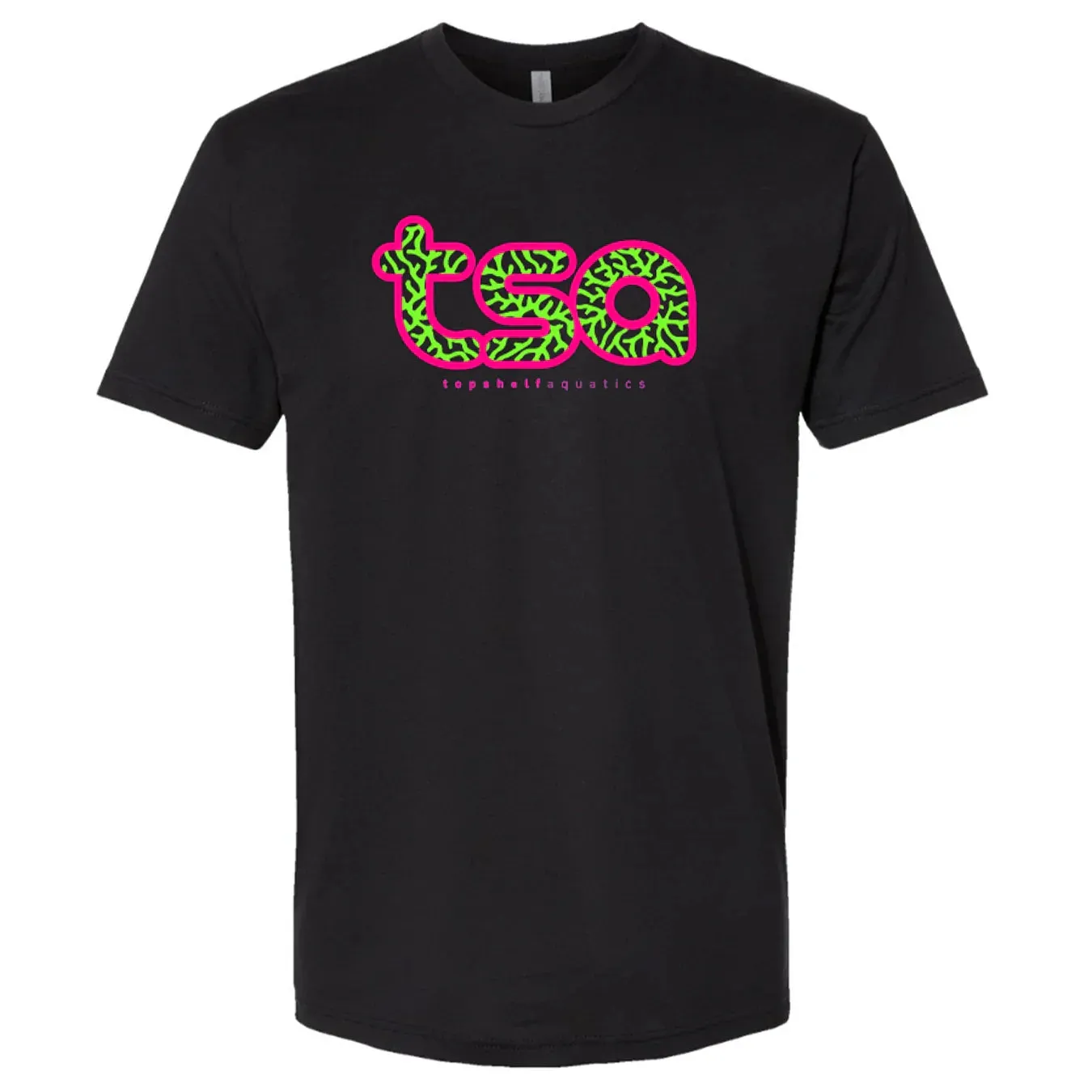 TSA Coral Pattern UV Reactive T-Shirt - BYR