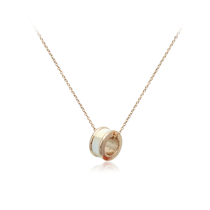 Tunnel Mother of Pearl Necklace