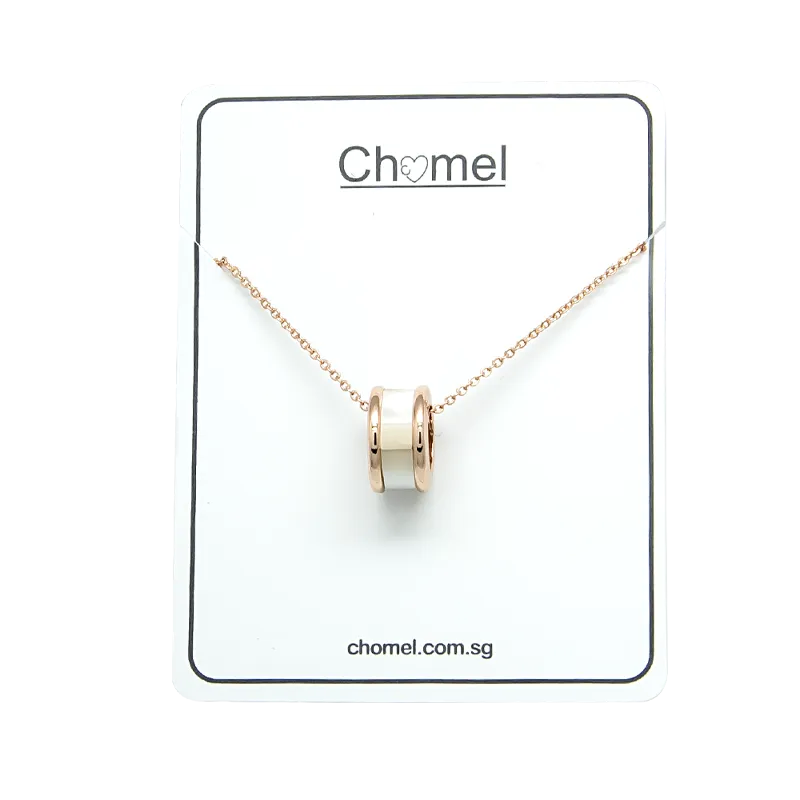 Tunnel Mother of Pearl Necklace