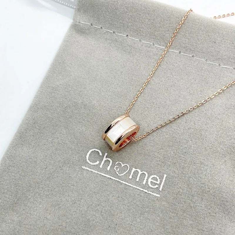 Tunnel Mother of Pearl Necklace