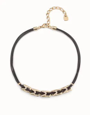UNOde50 Gold Daring Topaz Necklace