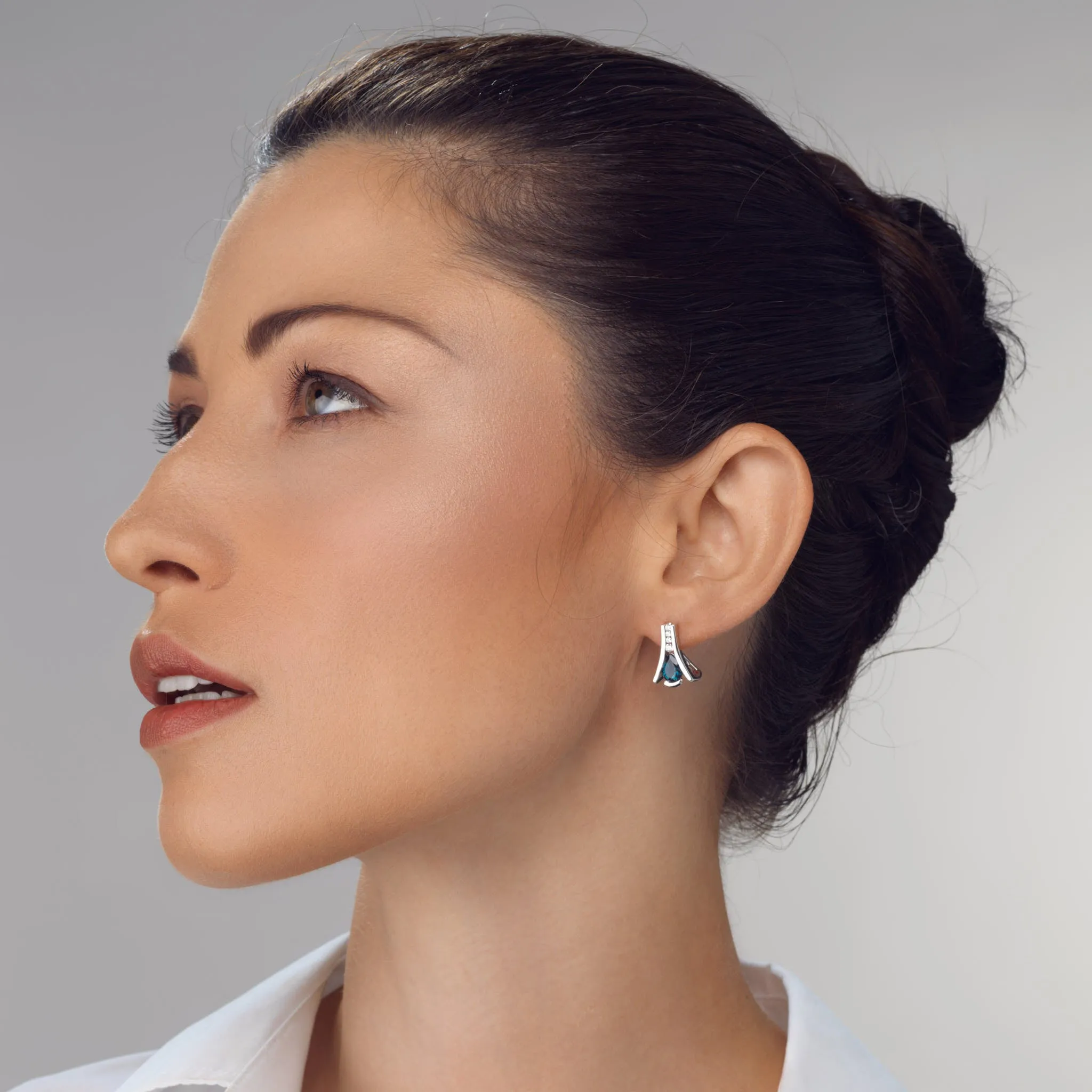 Venture Gemstone Earrings with Diamonds