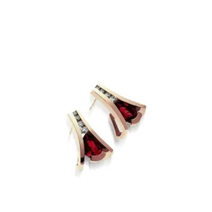 Venture Gemstone Earrings with Diamonds