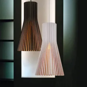 VIOLA Elegant Strawhut Hanging Lamp