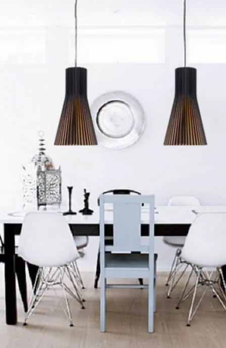 VIOLA Elegant Strawhut Hanging Lamp