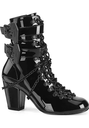VIVIKA-128 [Black Patent] | BOOTS [PREORDER]