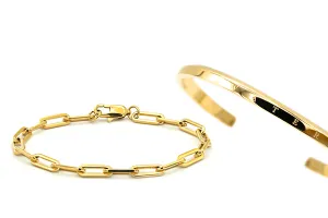 Water Cuff Bracelet Panama Pack Gold