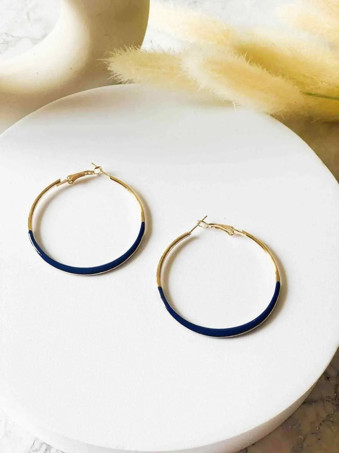 Whirl Hoops Earring