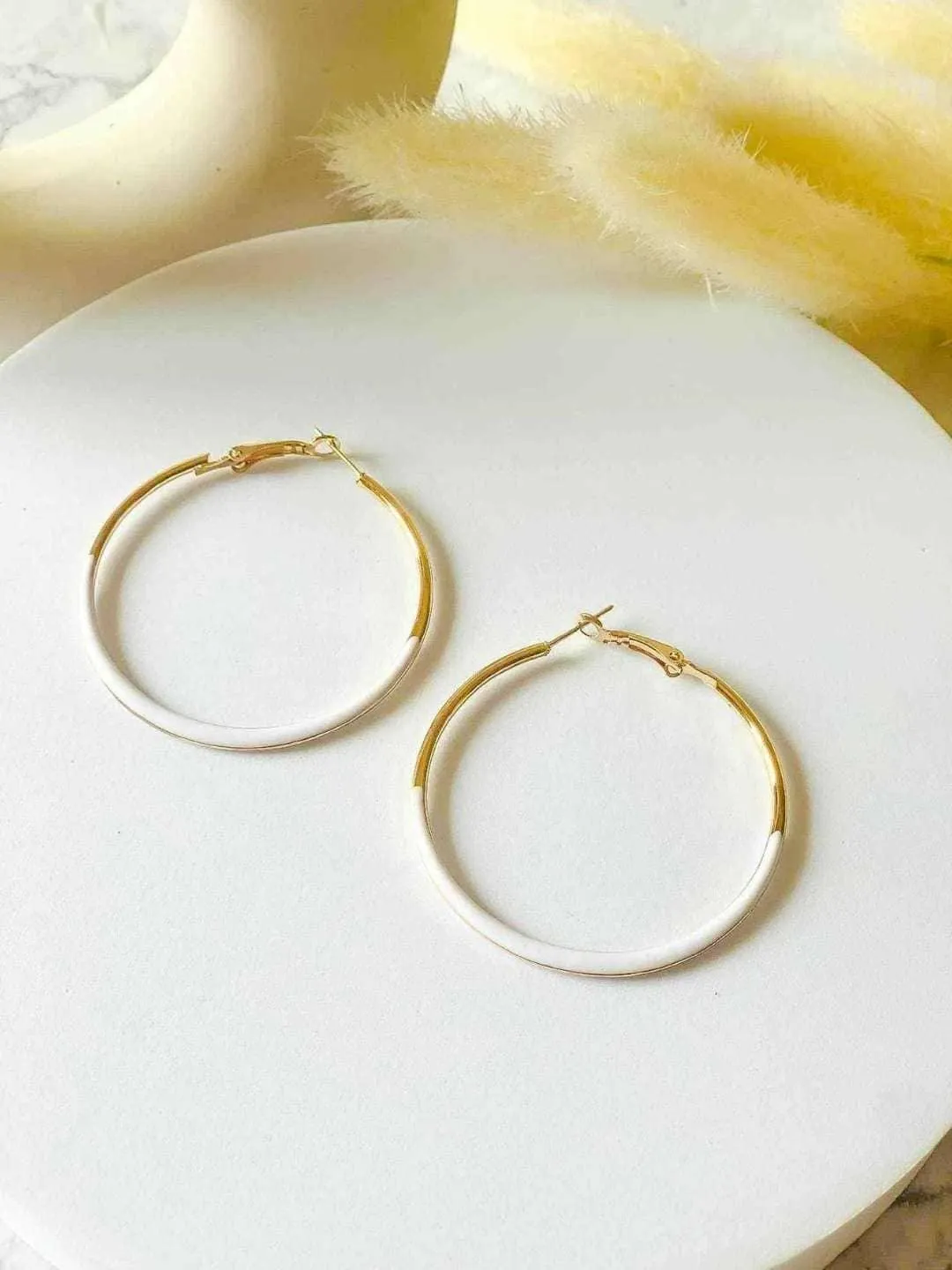 Whirl Hoops Earring