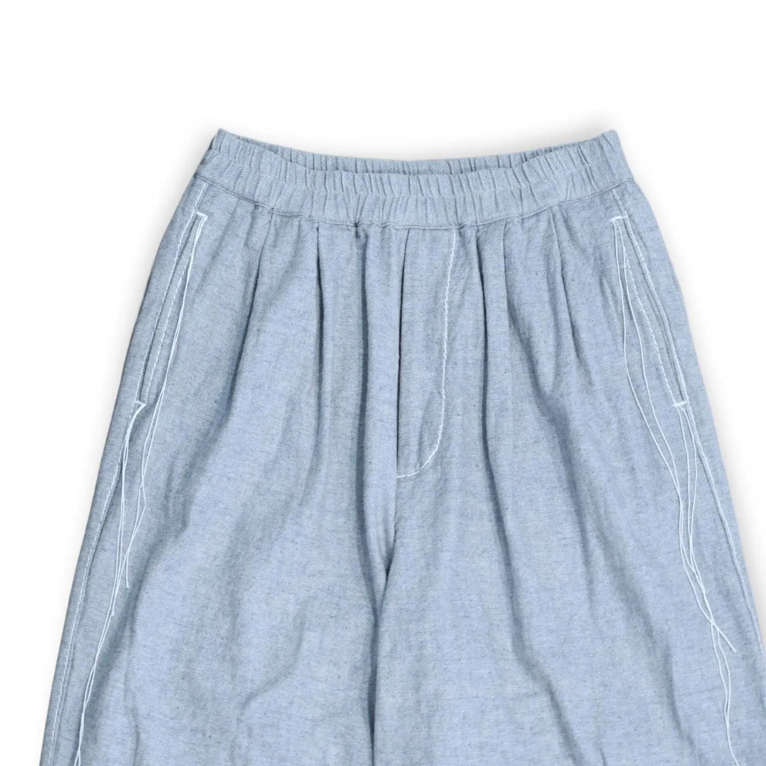 WM06-PT251062 0TH STITCH DENIM WIDE PANTS