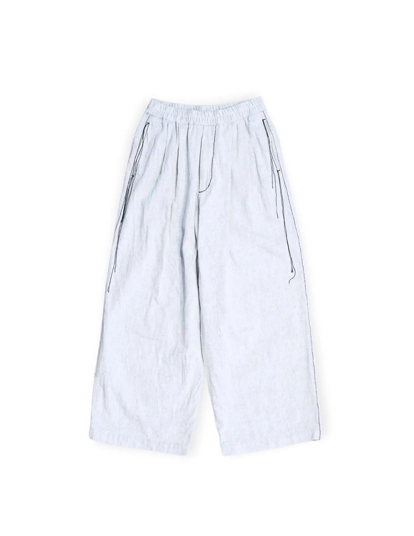 WM06-PT251062 0TH STITCH DENIM WIDE PANTS