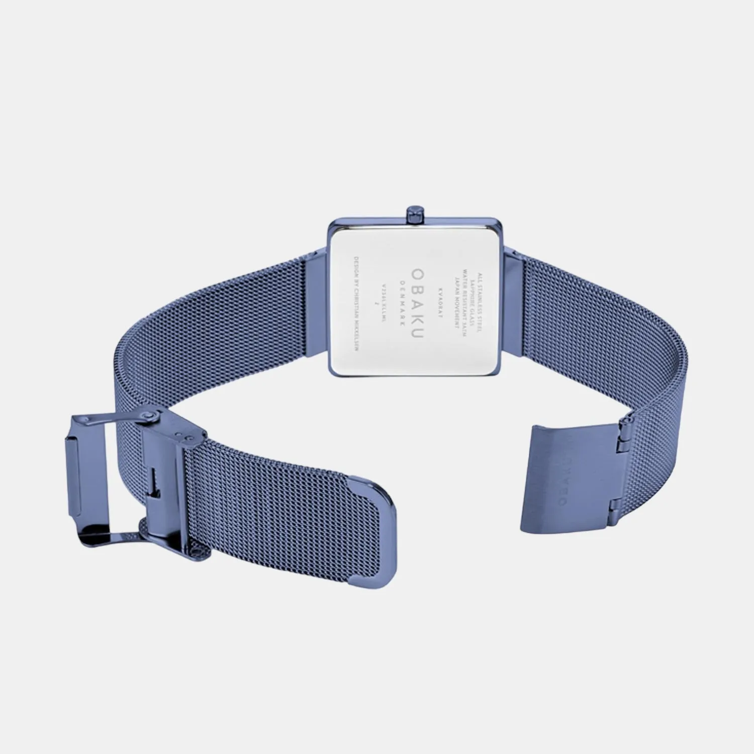 Women's Blue Analog Stainless Steel Watch V236LXLLML