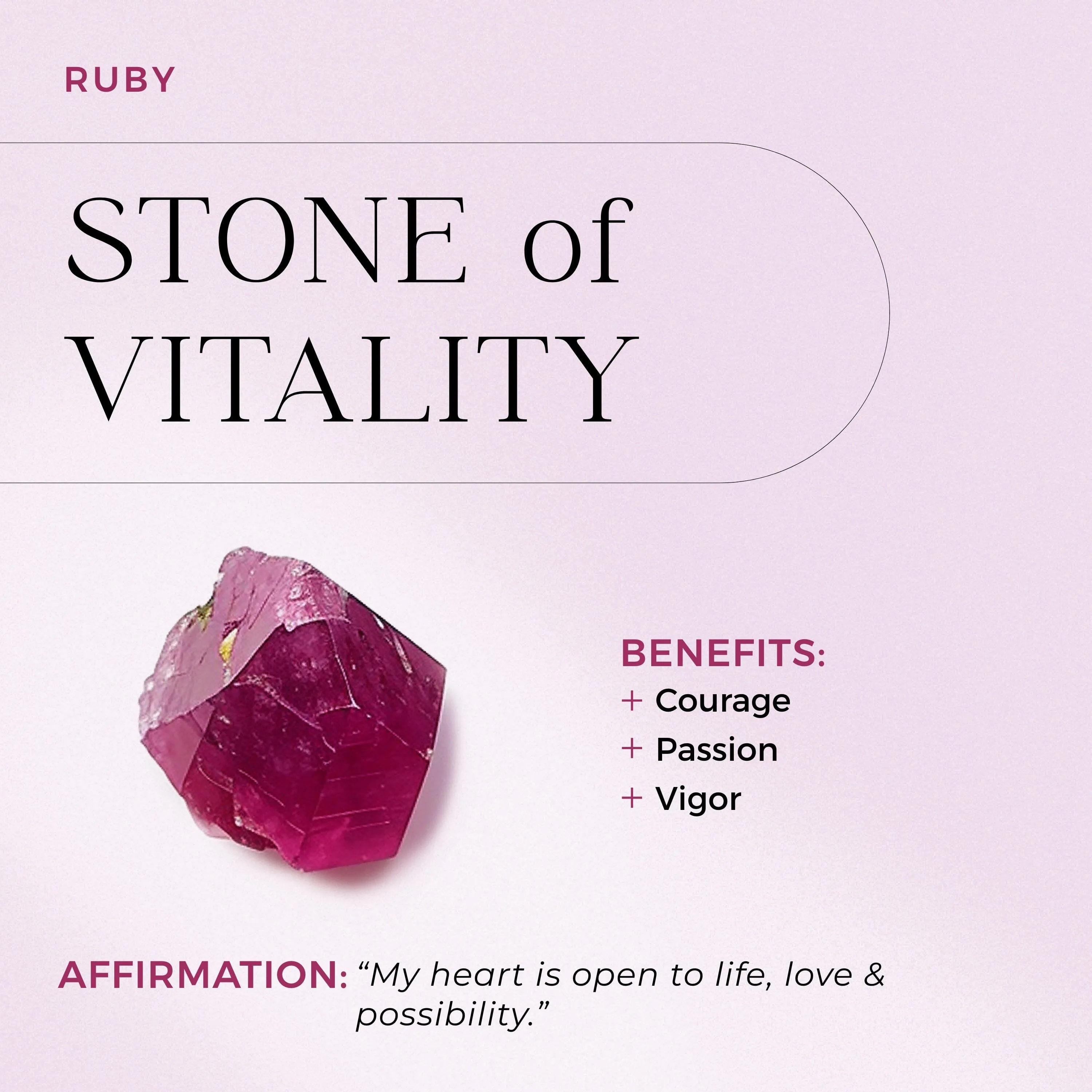 Zodiac Birthstone Studs - Leo Ruby
