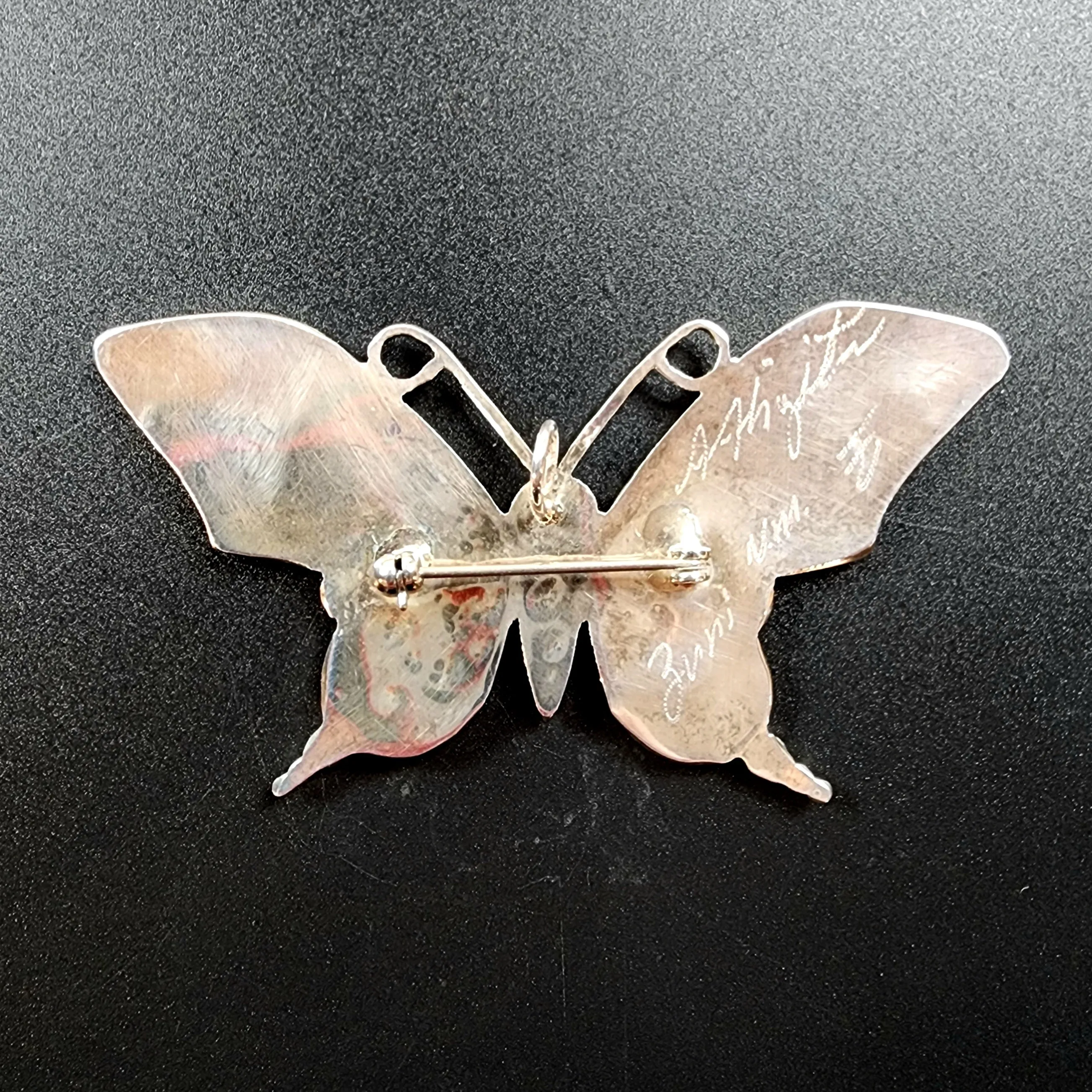 Zuni Inlaid Butterfly Pin/Pendant